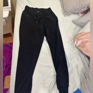 Black lululemon joggers
